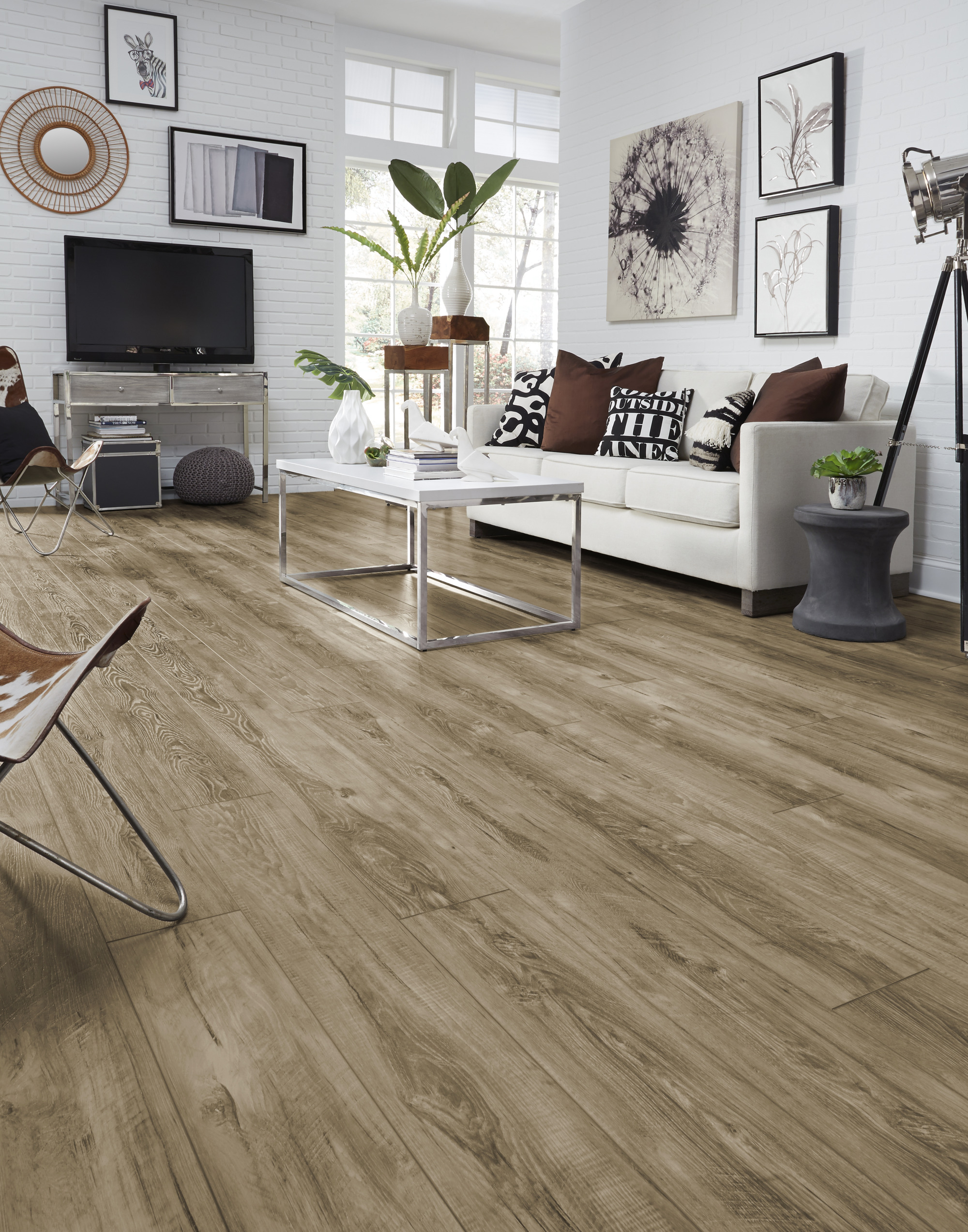 Cork Laminate Floors - Coffee Color Cork Tiles