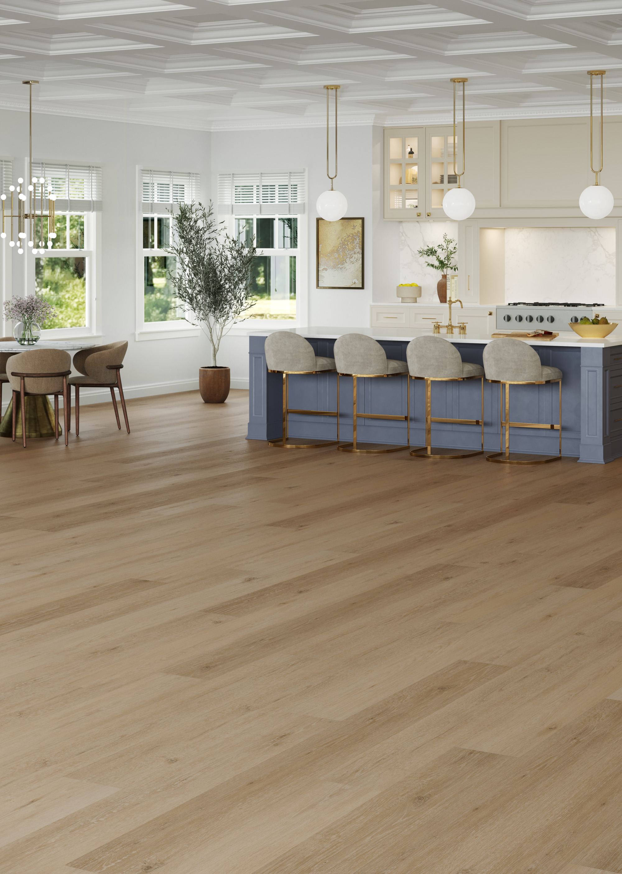 Luxury Vinyl ADURA®Max Regency Oak Polished Platinum MPB750