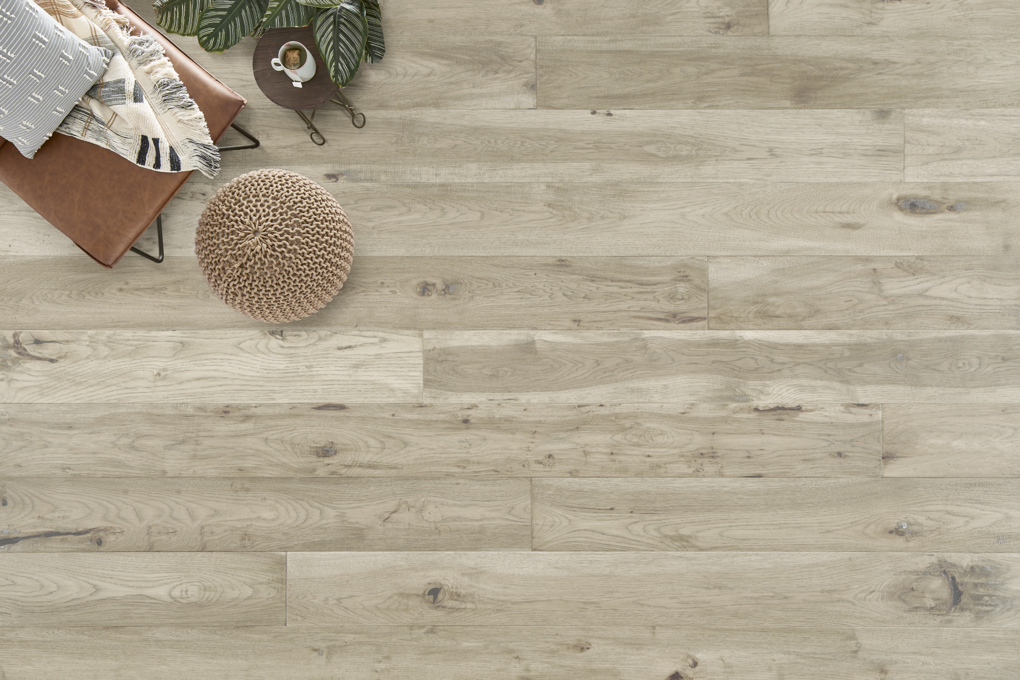 プロバンスページ Luxury Vinyl - SmartDrop 7 - Provence Brown - Fuzion Flooring