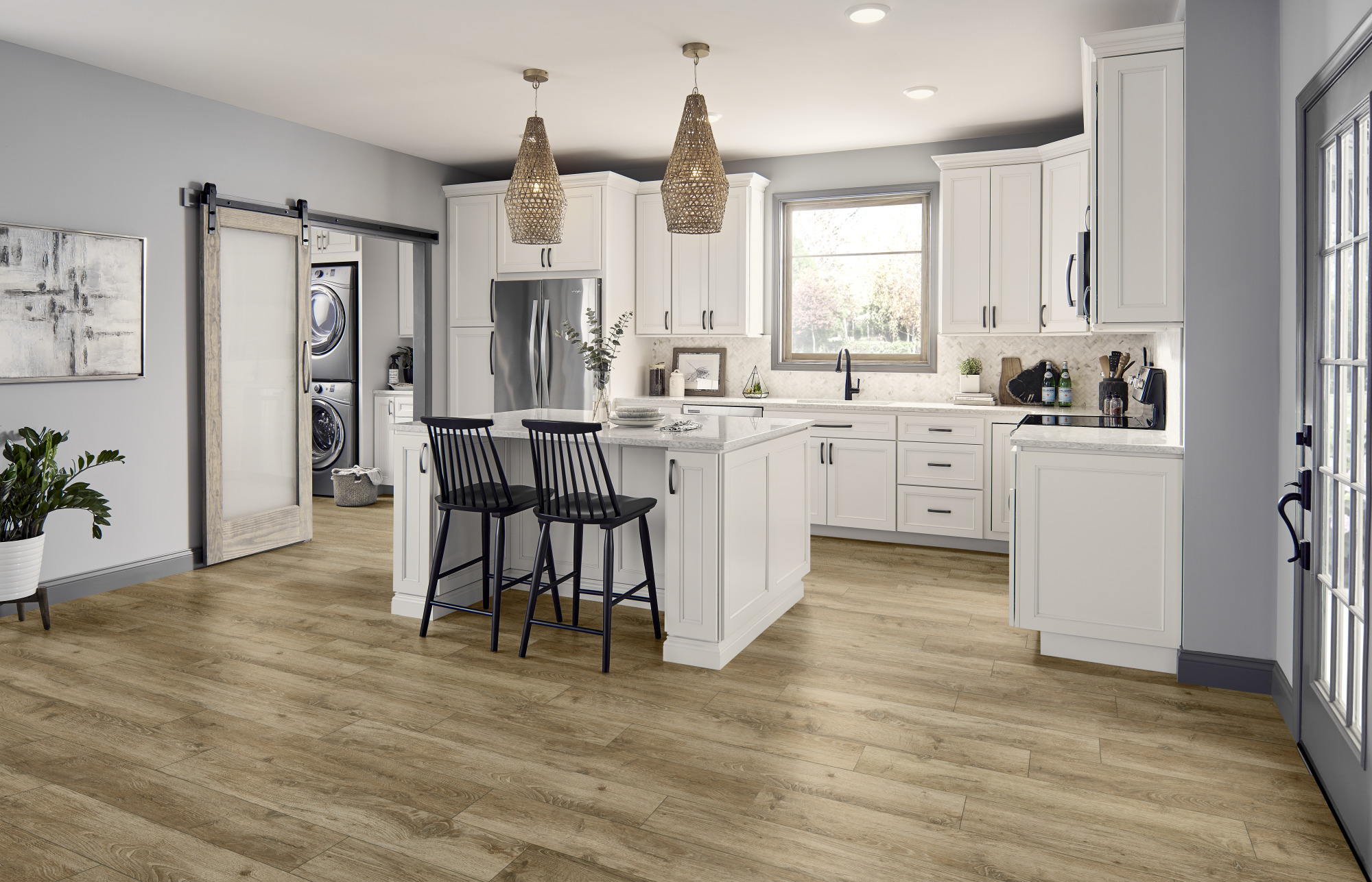 Luxury Vinyl REALTA® SPC Scandinavian Oak Nutmeg RSP103 | Mannington
