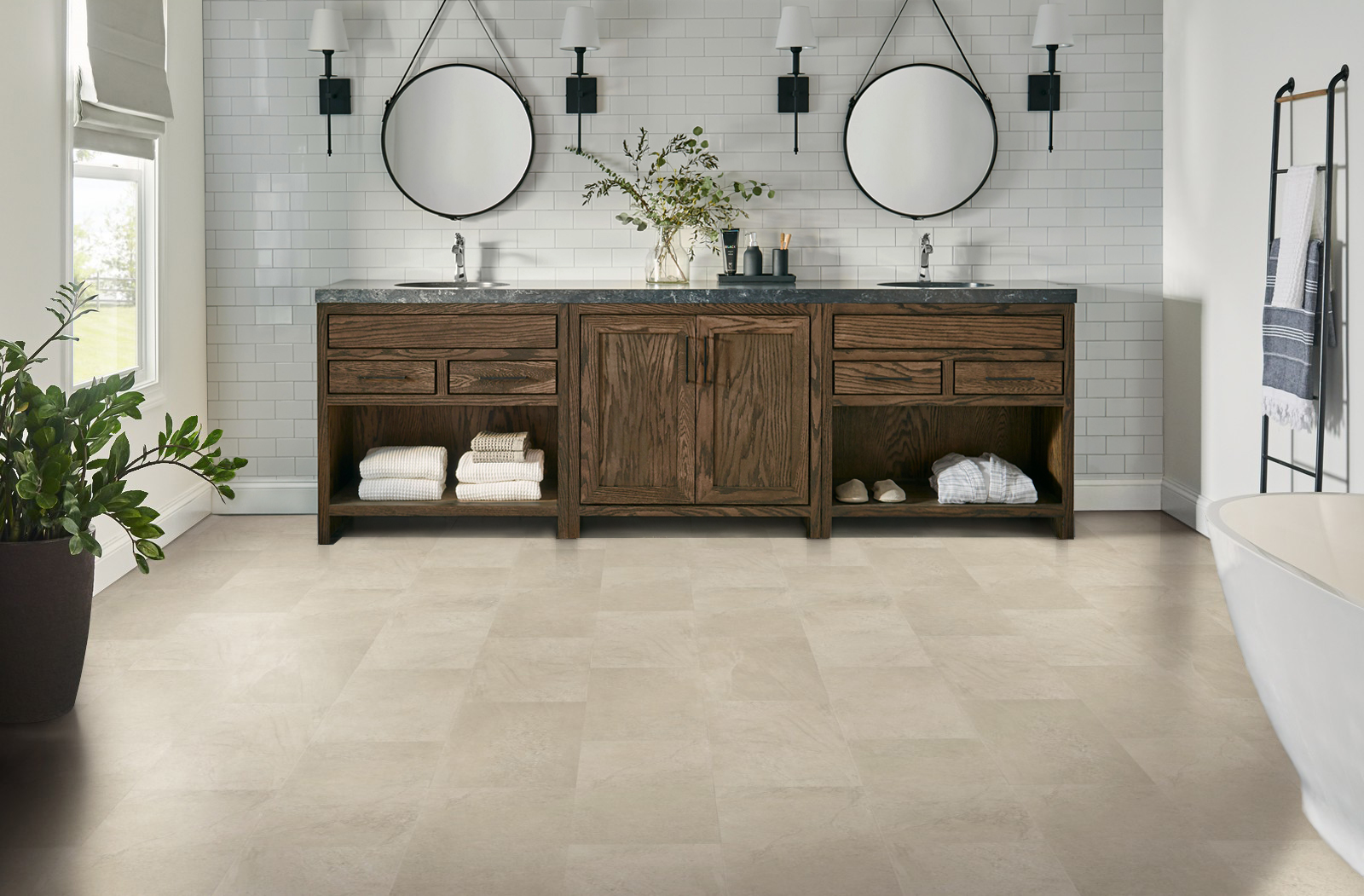 Luxury Vinyl ADURA®Rigid Meridian Steel RGR022 | Mannington