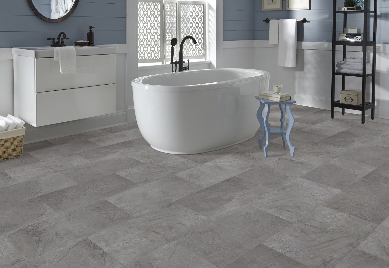 Luxury Vinyl ADURA®Flex Meridian Carbon FXR023 | Mannington