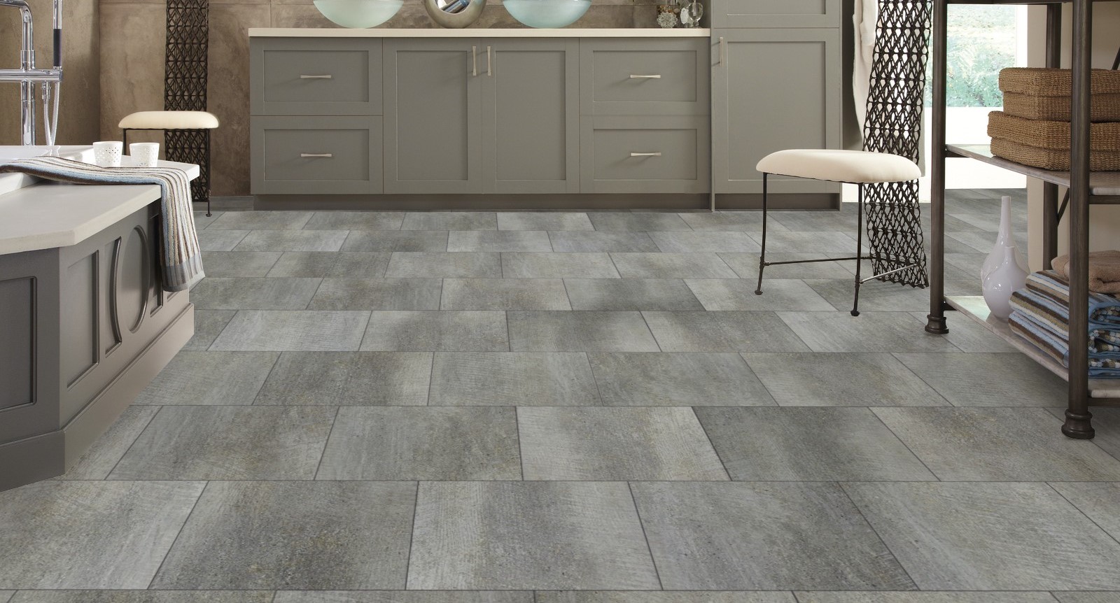 Luxury Vinyl ADURA®Flex Pasadena Stone FXT440 | Mannington