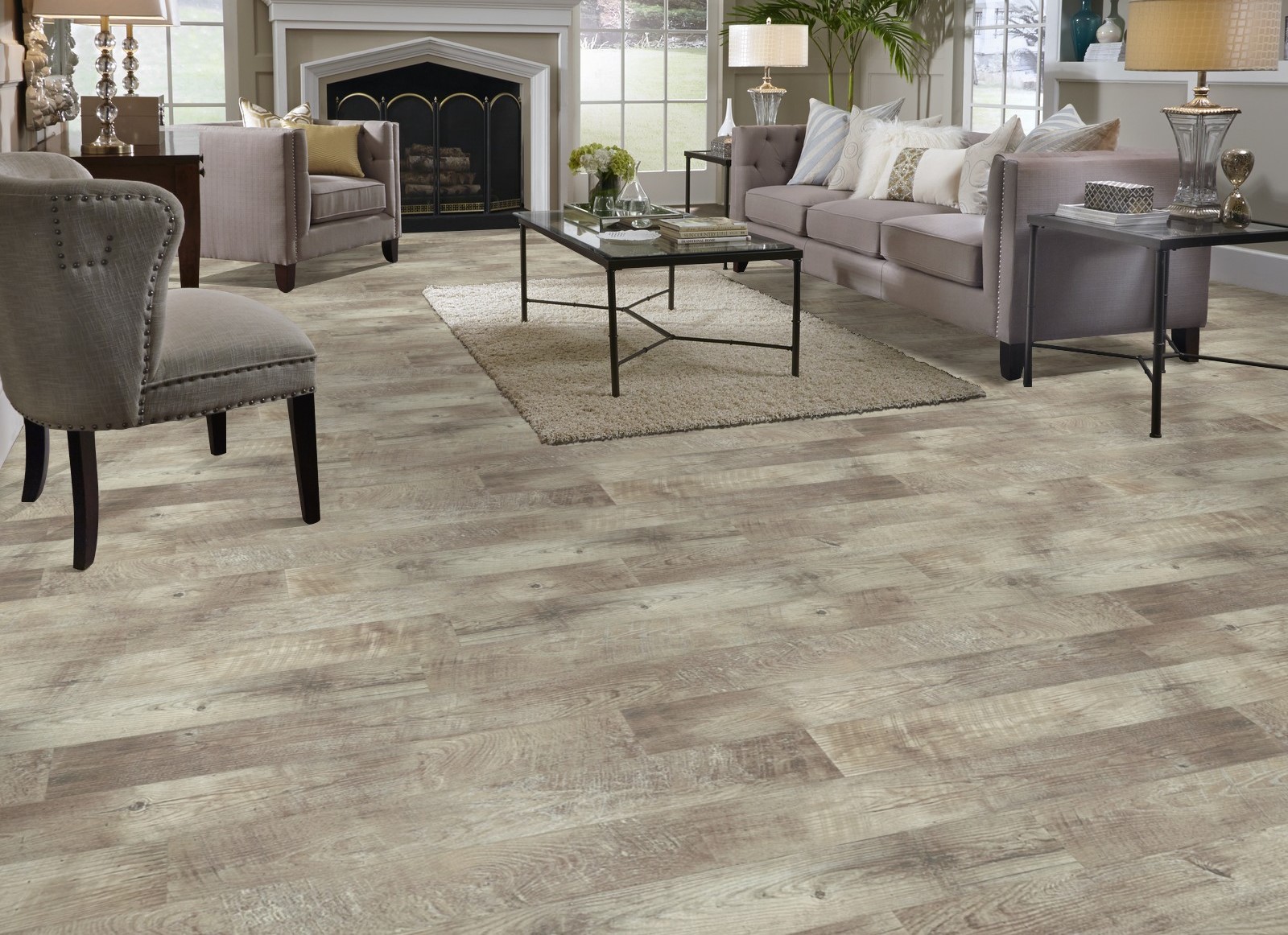 ハイグレード✨アクアマリン Luxury Vinyl ADURA®Rigid Dockside Sand RGP031 | Mannington