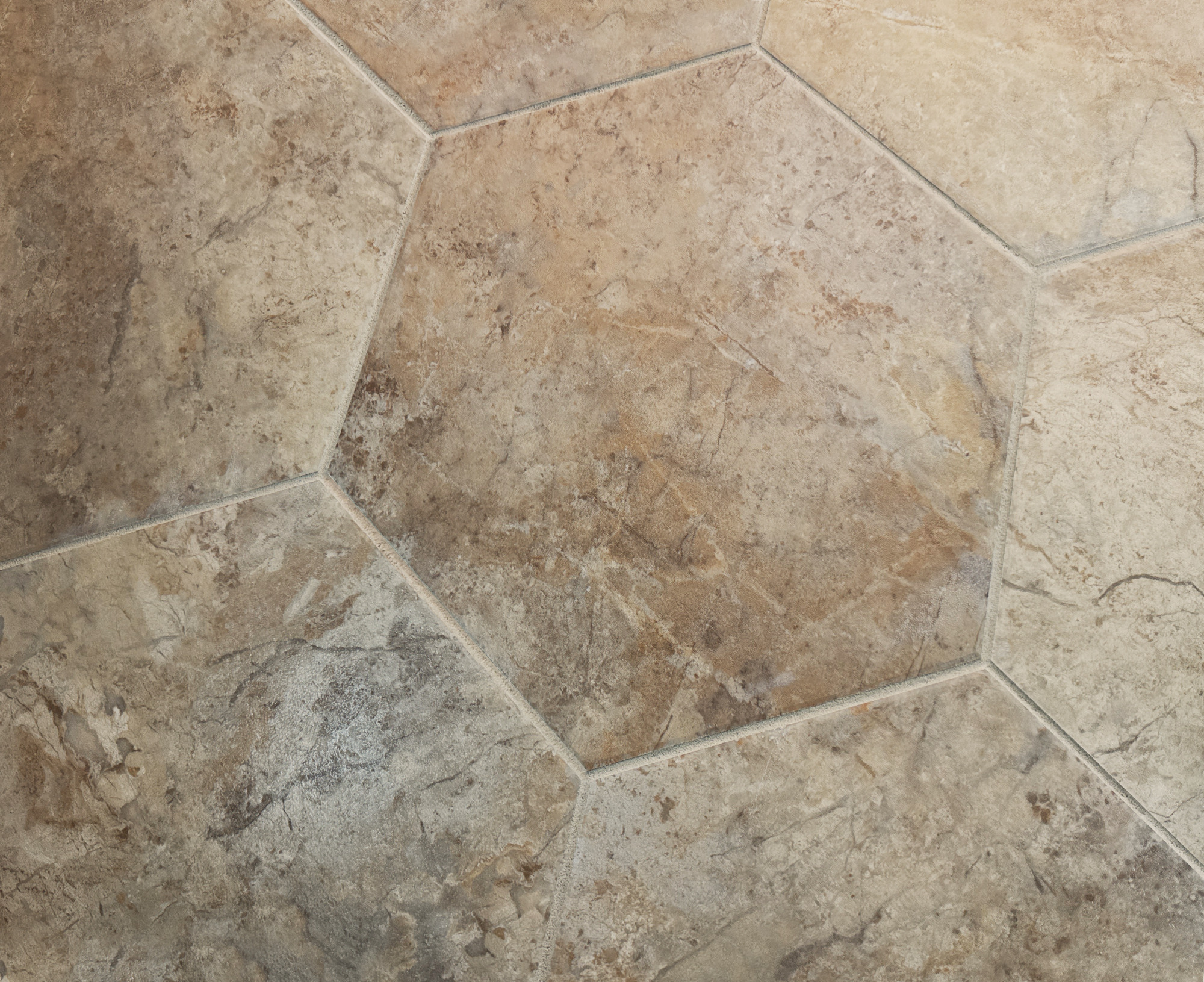 Luxury Vinyl ADURA®APEX Luxxe Hexagon Caviar APS200 | Mannington