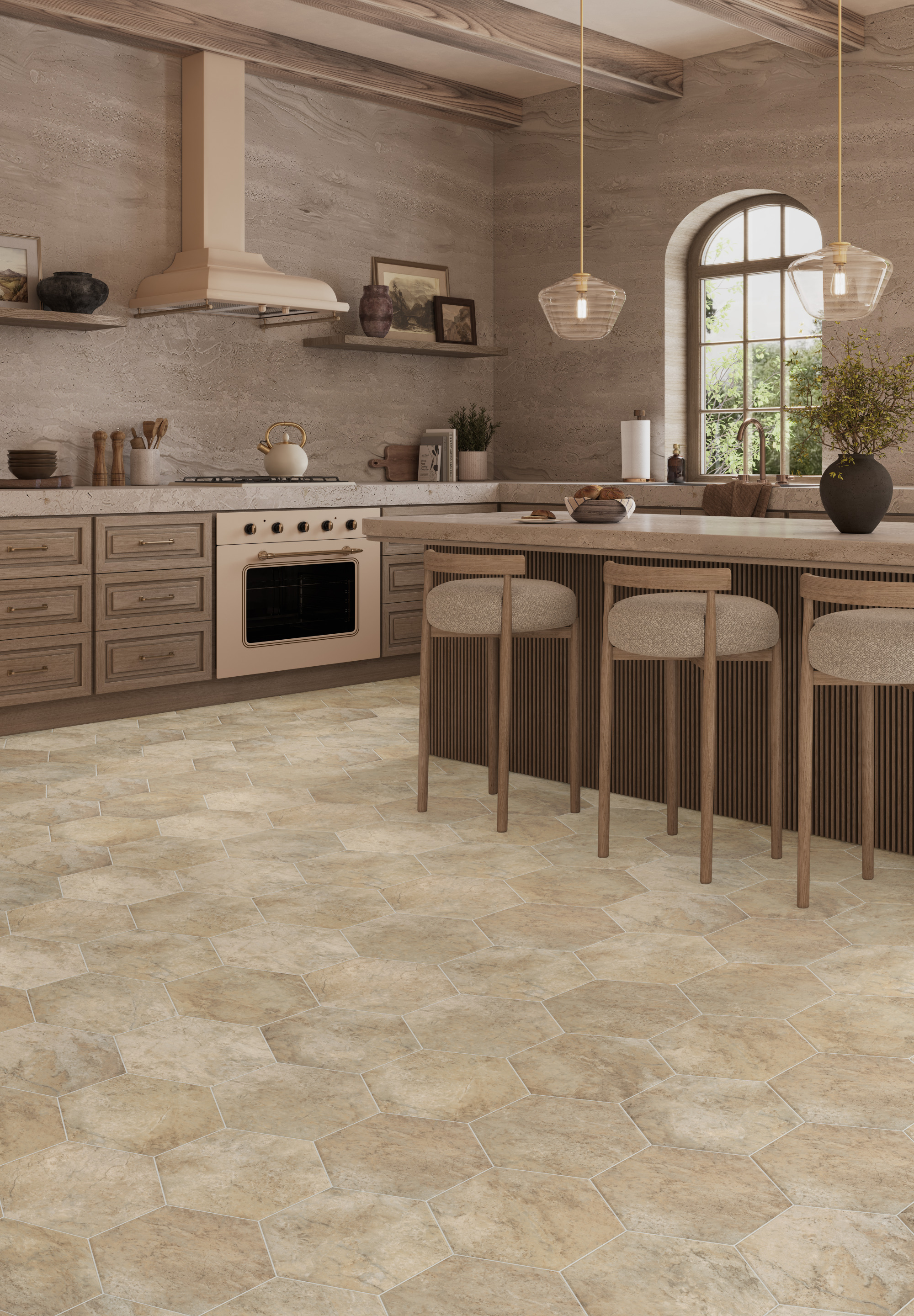 Luxury Vinyl ADURA®APEX Luxxe Hexagon Pearl APS201 | Mannington Luxury Vinyl ADURA®APEX Luxxe Hexagon Pearl APS201 | Mannington