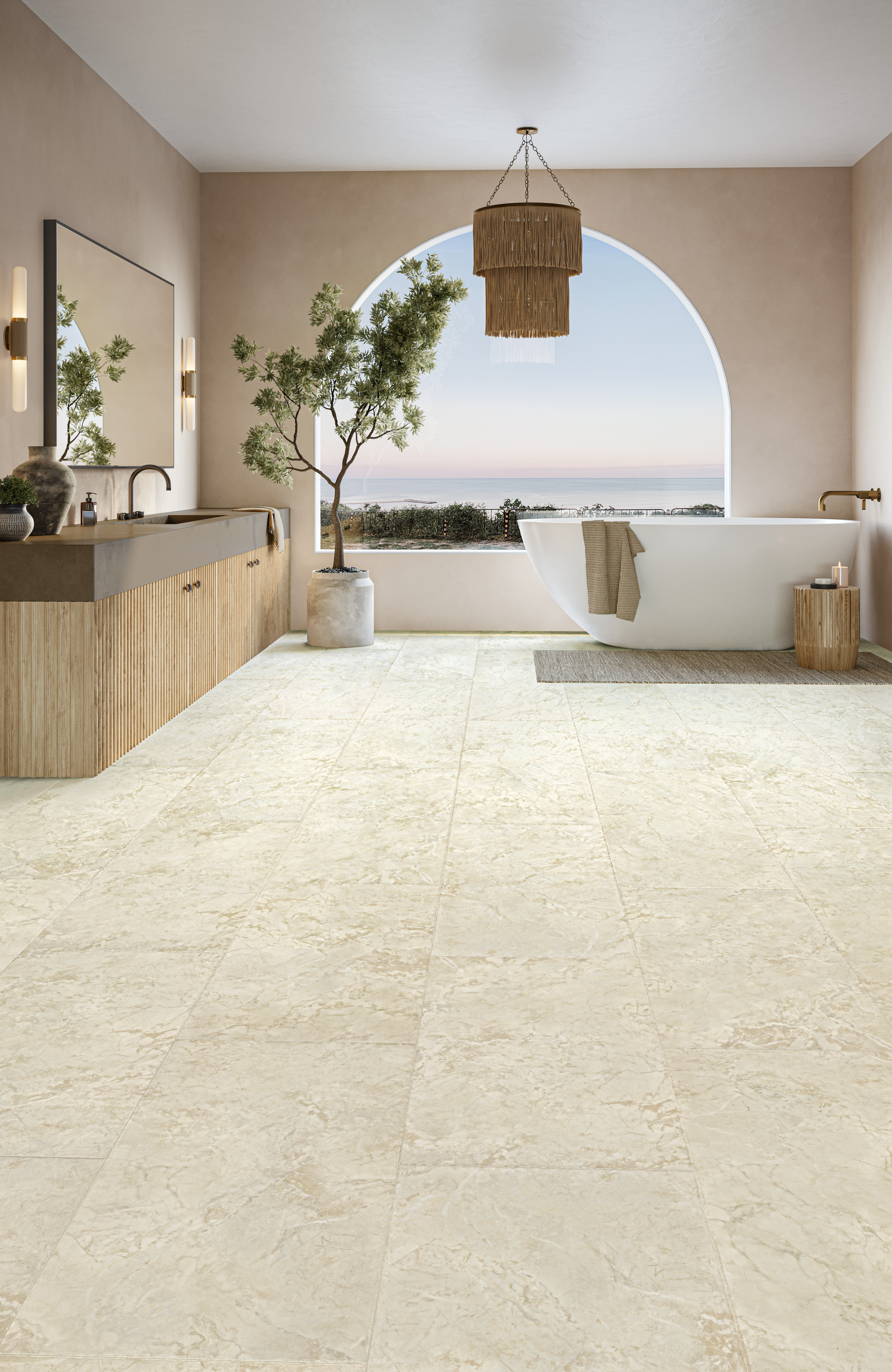 Luxury Vinyl ADURA®APEX Rapolano Ivory APX150 | Mannington