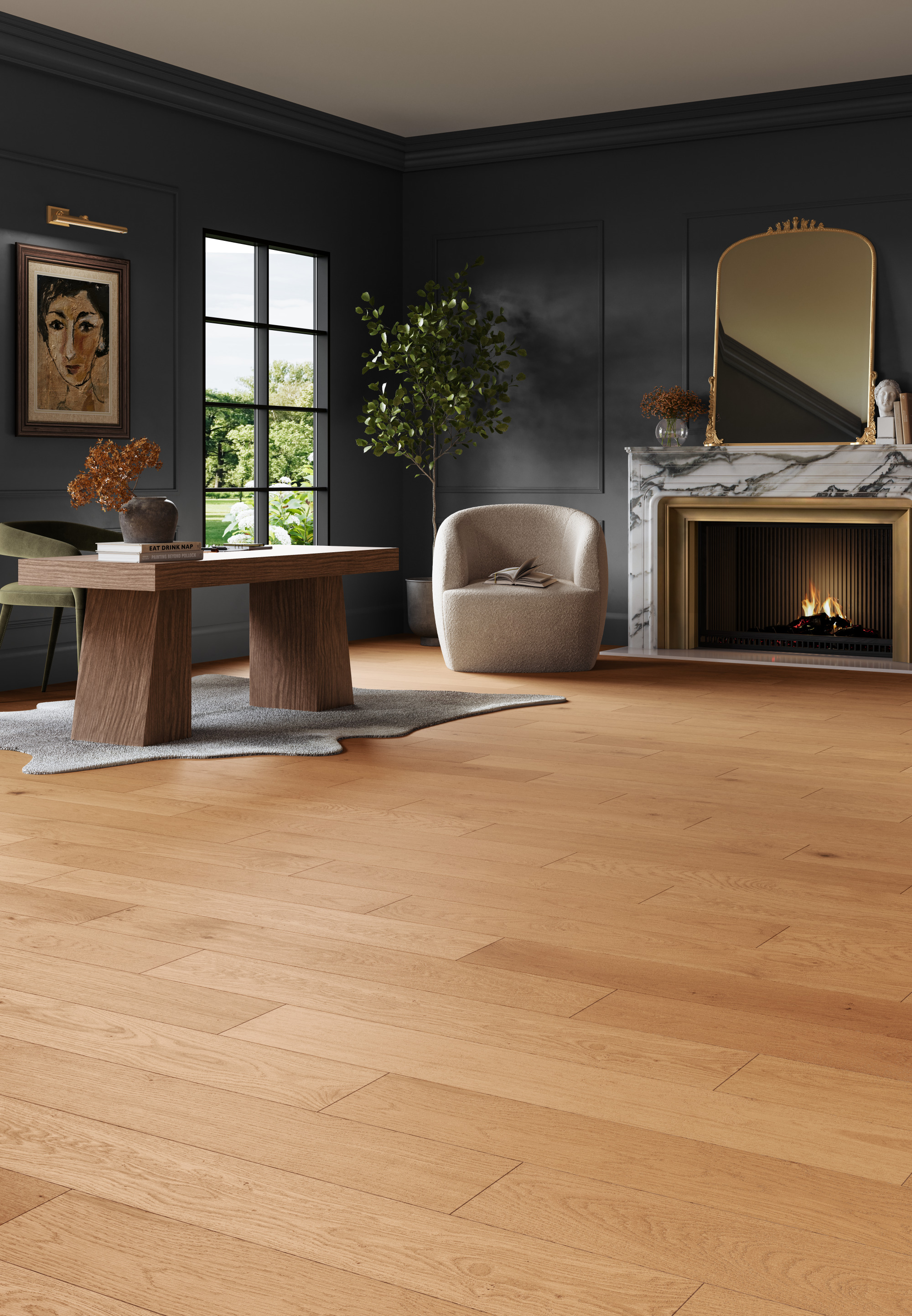 Walkon HEKKOM GROVE  SAND BEIGE (ウォークオン) Hardwood New Riverwalk Clay RVWK07CLY1 | Mannington