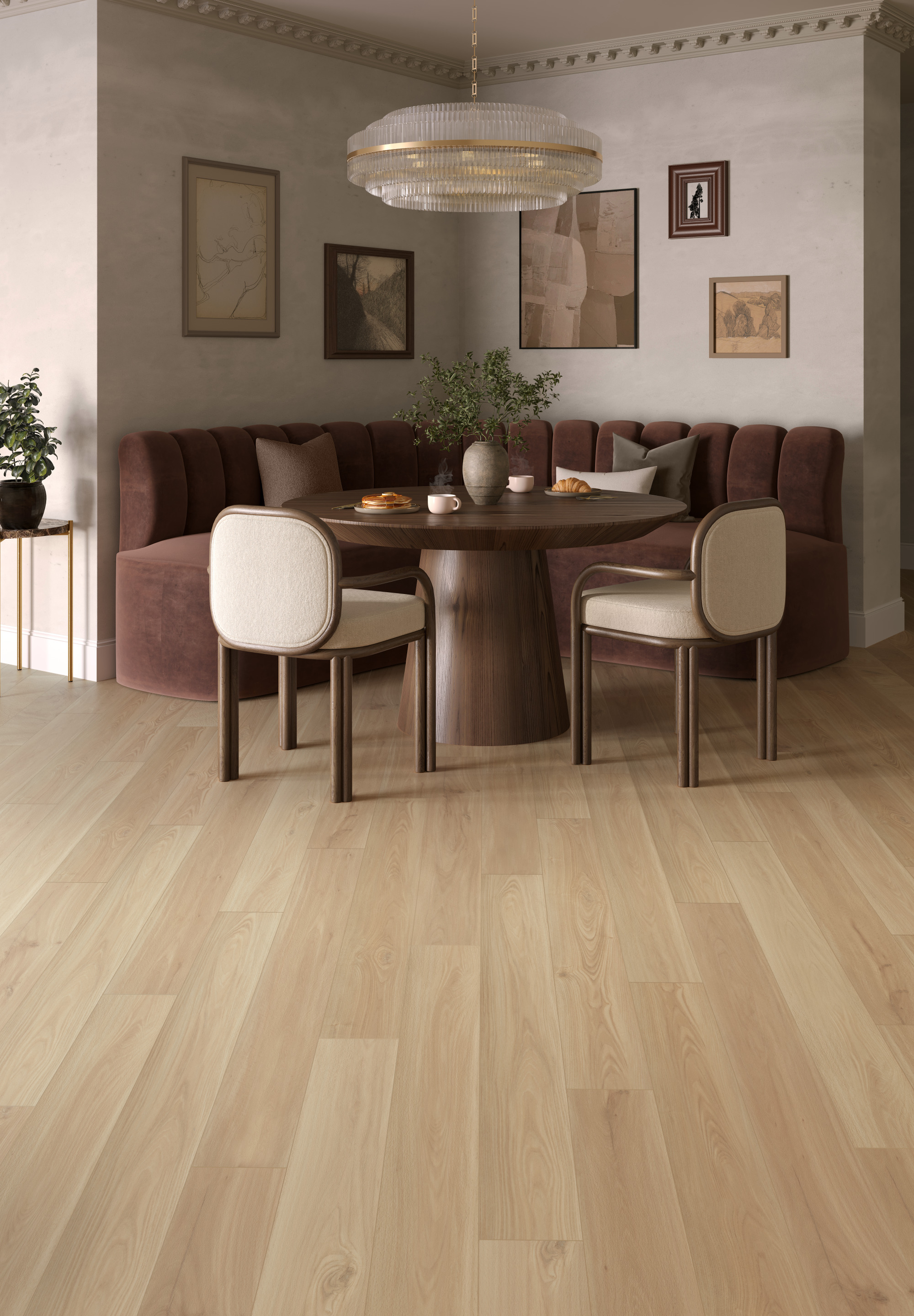 Luxury Vinyl ADURA®Flex Noble Oak Bark FXP823 | Mannington