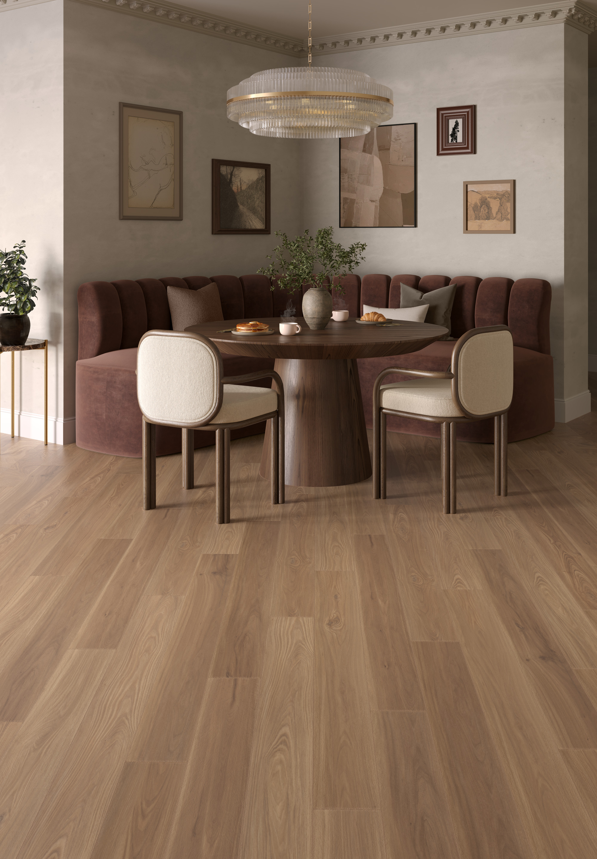 Luxury Vinyl ADURA®Flex Noble Oak Bark FXP823 | Mannington